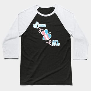 I'mma Bee Me (Transgender Pride) Baseball T-Shirt